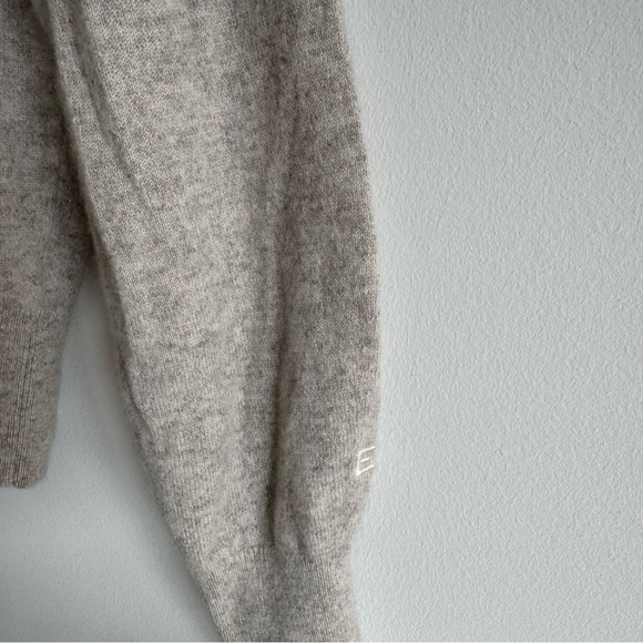 Everlane | 100% Cashmere Women's The Cashmere Collard Polo Sweater ~ Small - Picture 8 of 9